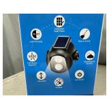 New Solar Powered Motion Activated Spotlight