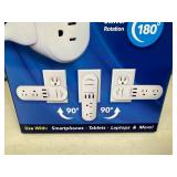 New Swivel Power Surge Protector with USB Outlets