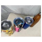 4 New Tumbler Drink Cups - Scratch and Dent
