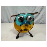 New Recycled Metal Pig with Curly Q Tail