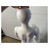 Youth Running Mannequin with Removable Arms
