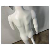 Youth Running Mannequin with Removable Arms