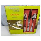 New Hampton Forge Skandia 45 Piece Silverware / Flatware Set