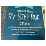 New Welcome Home RV / Camper Step Rug