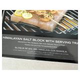 New Himalayan Salt Block with Serving Tray