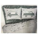 New Camping Themed 4 pc Sheet Set - Queen