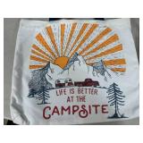 2 New Camping Themed Tote Bags