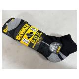 3 New Pairs Dewalt Work Socks