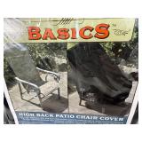 New High Back Patio Chair Cover