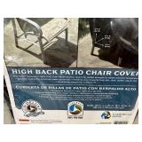 New High Back Patio Chair Cover
