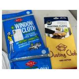 New Towels, Window Cloths, Dusting Cloths, Lint Traps