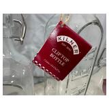 7 New Kilner Clip Top Preserve Bottles
