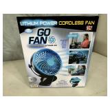 New Go Fan Rechargeable Cordless Fan