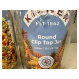 2 New Large Kilner Clip-Top Jars