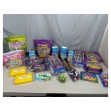 Large Lot of Dubble Bubble, Candy, Tootsie Rolls, and more.