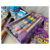 Large Lot of Dubble Bubble, Candy, Tootsie Rolls, and more.