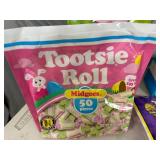Large Lot of Dubble Bubble, Candy, Tootsie Rolls, and more.
