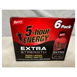 New 6 Pack of 5 Hour Energy Shots
