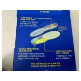 New Dr Scholls Womens Extra Support Orthotic Insoles