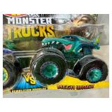 New Set of 2 Hot Wheels Monster Trucks