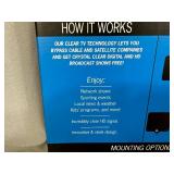 New ClearTV HDTV Digital Indoor TV Antenna