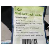 New Backpack Cooler and 6 Freez Packs