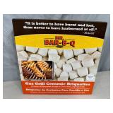 New Box of Ceramic Gas Grill Charcoal Substitute Briquettes