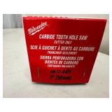 New Milwaukee Carbide Tooth Hole Saw 2"