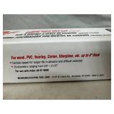 New Milwaukee Carbide Tooth Hole Saw 1 -1/8"