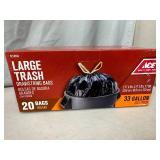 New Box of 33 Gallon Trash Bags