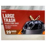 New Box of 33 Gallon Trash Bags
