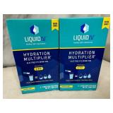 2 New Liquid IV Hydration Multiplier Drink Mix