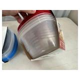 7 New Rubbermaid TakeAlongs Food Storage Containers with Lids.