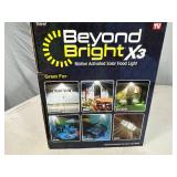 New Beyond Bright X3 Solar Powered Floodlight