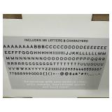 New Message Board with Letters