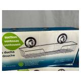 4 New Homz Suction Cup Shower Shelf