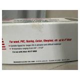 New Milwaukee Carbide Tooth Hole Saw 1-1/4"