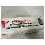 New Milwaukee Carbide Tooth Hole Saw 1"