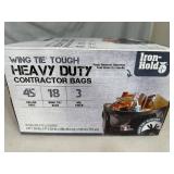 New Box of 45 Gallon Contractor Bags