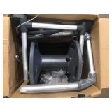 Gorilla 200 ft. Aluminum Zero Rust Premium Mobile Hose Reel  Customer Returns See Pictures