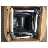 Gorilla 200 ft. Aluminum Zero Rust Premium Mobile Hose Reel  Customer Returns See Pictures