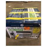 GE 18,300 BTU 230/208V Window Air Conditioner Cools 1000 Sq. Ft. with ENERGY STAR,Wi-Fi and Remote in White Customer Returns See Pictures