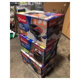 Lot of O-Cedar EasyWring Deep Clean Microfiber Spin Mop with Bucket System and 1 Extra Mop Head Refill   Customer Returns See Pictures