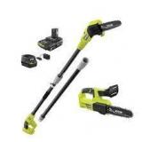 RYOBI ONE+ 18V 8 in. Cordless Battery Pole Saw with 2 Ah Battery and Charger Customer Returns See Pictures