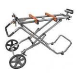 RIDGID Foldable Mobile Miter Saw Stand with Mounting Braces   Customer Returns See Pictures