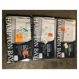 Lot of Hampton Bay 9 in. Twin Window Fan   Customer Returns See Pictures