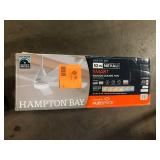 Hampton Bay Nevali 52 in. White Changing LED Indoor Smart Hubspace Ceiling Fan with Light and Remote Control Included  Customer Returns See Pictures