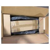 Astor Black Solid Wood Chair with Curved Back (Set of 2) by Glamour Home Customer Returns See Pictures