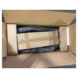 Astor Black Solid Wood Chair with Curved Back (Set of 2) by Glamour Home Customer Returns See Pictures