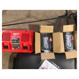 Milwaukee M18 FUEL Brushless Cordless 21 in. Walk Behind Dual Battery Self-Propelled Mower w/(2) 12.0Ah Battery and Rapid Charger Customer Returns See Pictures